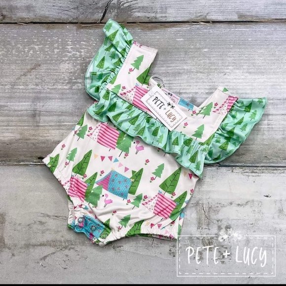 Pete+Lucy Glamping Romper - Picture 1 of 1